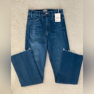 Mother Jeans - The Hustler Ankle Fray - size 25